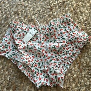 Cherry Anthro Sleep Bloomers